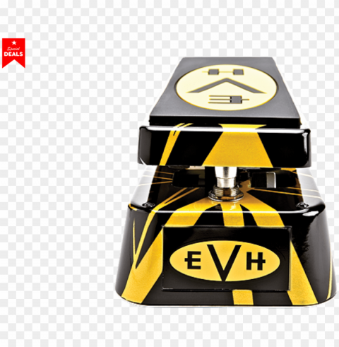 jim dunlop eddie van halen signature crybaby wah pedal - dunlop cry baby evh wha PNG Image with Isolated Transparency