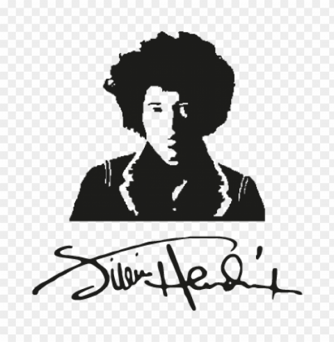 jimi hendrix eps vector logo PNG pictures with no background required