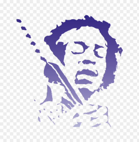 jimi hendrix vector free download PNG with transparent overlay