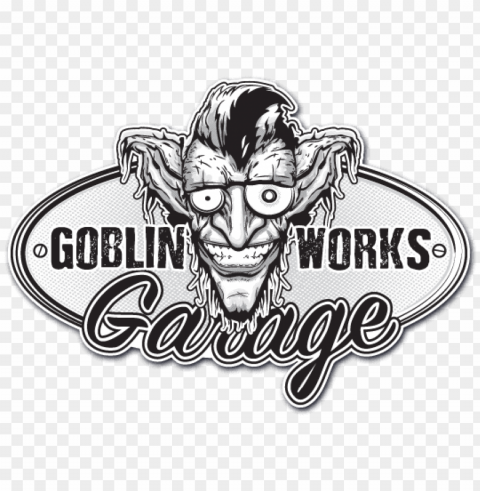 Jimmy Devilles Workshop - Goblin Works Garage T Shirt Clear Background PNG Isolation