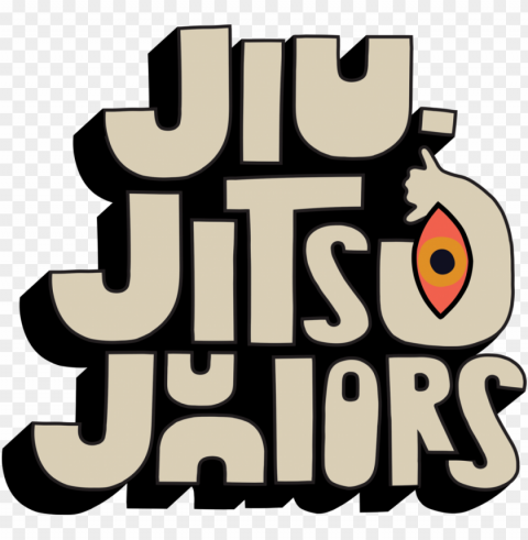 jiu-jitsu juniors wibbly eye logo - logo PNG Graphic with Clear Background Isolation