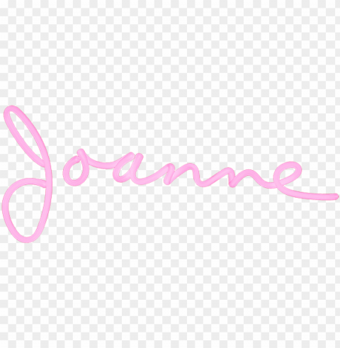 joanne lady gaga font Clear Background PNG Isolated Illustration