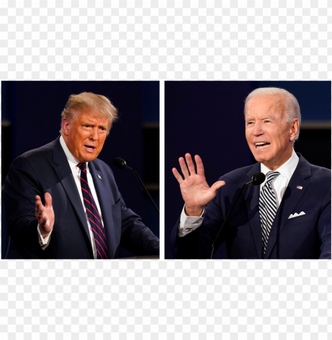 joe biden vs trump PNG files with clear backdrop collection PNG transparent with Clear Background ID 280f45b1