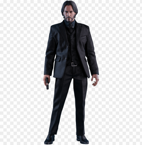 john wick 2 john wick sixth scale figure - john wick 2 suit PNG graphics with clear alpha channel selection