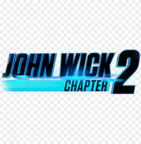 john wick chapter - john wick 2 logo PNG Image with Clear Isolation