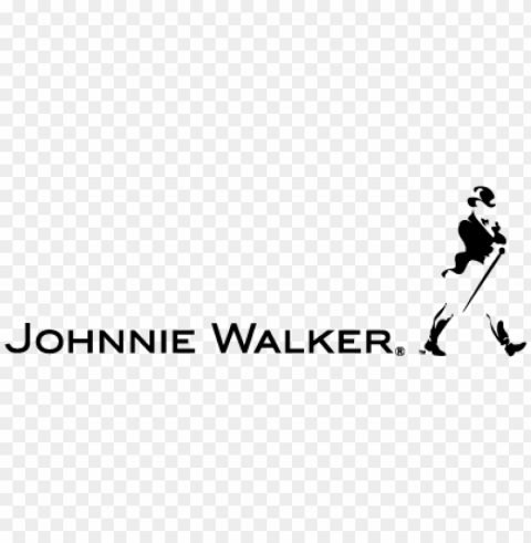 johnnie walker logo vector Isolated Graphic on Clear Transparent PNG