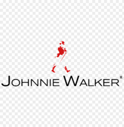 johnnie walker red label - johnnie walker logo negro PNG Isolated Object with Clarity