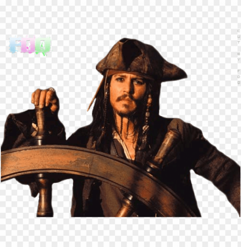 johnny depp - johnny depp in pirates of the caribbean 5 Isolated PNG Object with Clear Background