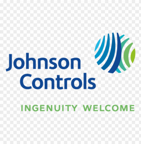 johnson controls inc vector logo download free PNG transparent elements complete package