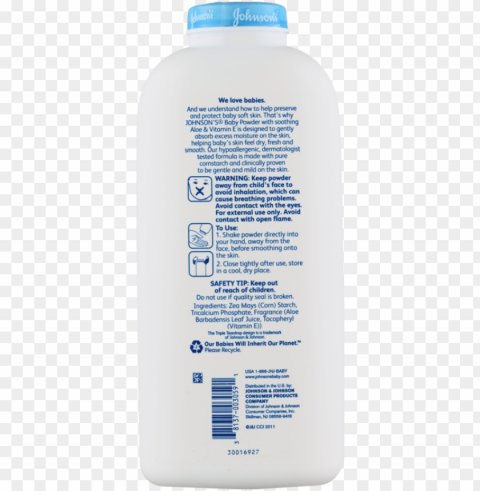 johnson's baby powder soothing aloe & vitamin e pure - johnson's baby powder pure cornstarch with aloe PNG images with no limitations
