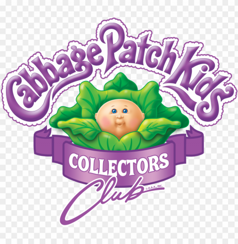 join the club - cabbage patch kids logo PNG transparency