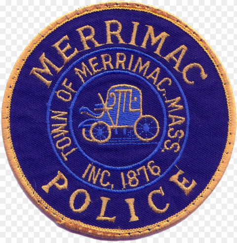 joint release merrimac police and fire remind residents - emblem Clear Background PNG Isolated Item