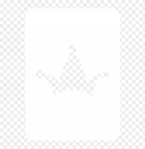 joker batman white card silhouette Transparent Cutout PNG Graphic Isolation