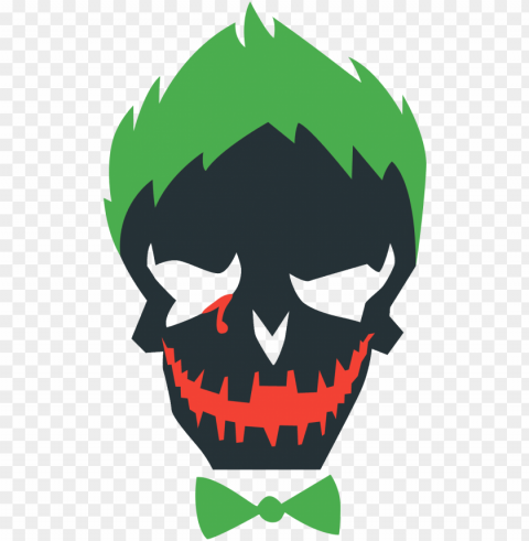 joker face library - suicide squad joker icon Isolated Item with HighResolution Transparent PNG