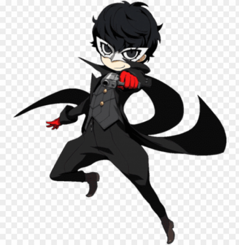 joker - persona q2 art Isolated Graphic on Clear Transparent PNG PNG transparent with Clear Background ID 23f592d3