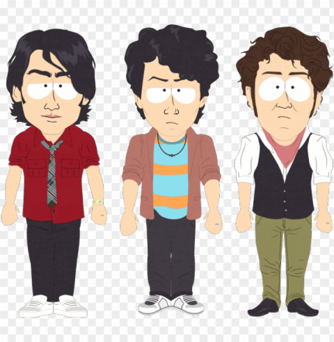 jonas brothers - jonas brothers south park PNG picture
