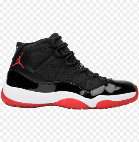 jordan 11 retro bred Isolated PNG Item in HighResolution PNG transparent with Clear Background ID c9639f39