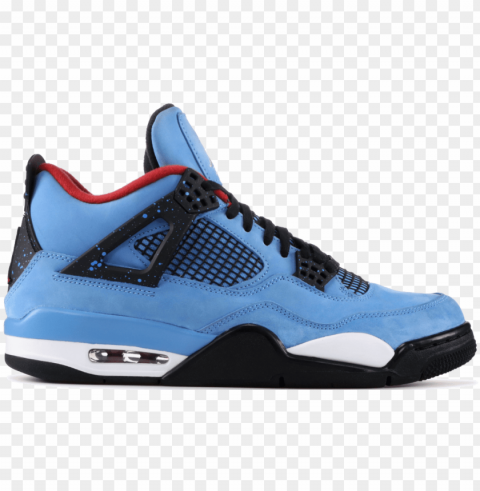 jordan 4 cactus jack Isolated Design Element in HighQuality PNG