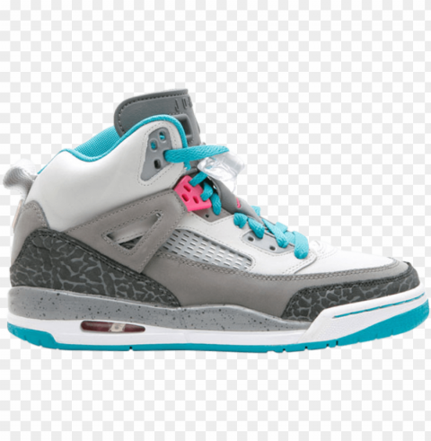 jordan spiz'ike gs 'miami vice' - shoe PNG images for personal projects