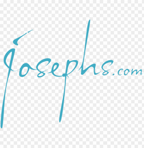 joseph's photography logo mod final file blue Isolated Element in HighQuality PNG