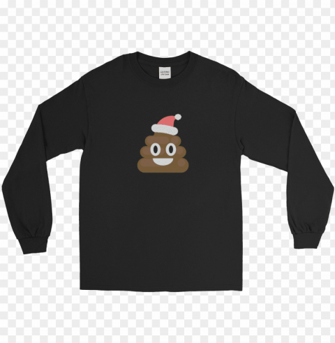 joshuadtv emoji santa long sleeve t Free download PNG with alpha channel extensive images