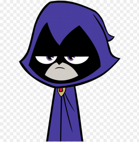 jovens titãs ravena - cartoon network raven teenage titans Isolated Object in Transparent PNG Format