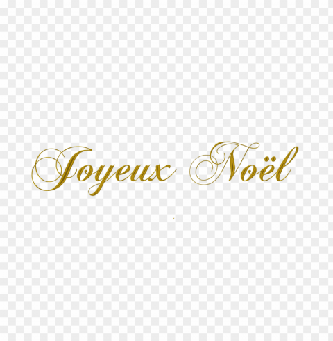 joyeux noel golden text PNG images with alpha background