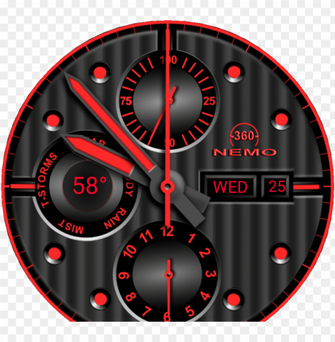 jpg black and white cockpit for moto facerepo nemo - wall clock PNG for online use