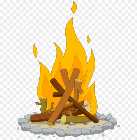 Jpg Black And White Library Campfire Svg Coloring Page - Fogata Prehistoria PNG For Free Purposes