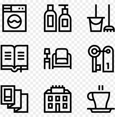 jpg black and white stock icon packs svg psd - fireplace top view icon HighQuality Transparent PNG Isolated Graphic Design