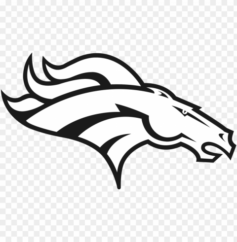 jpg free download bronco drawing black and white - denver broncos logo black and white PNG files with clear backdrop collection