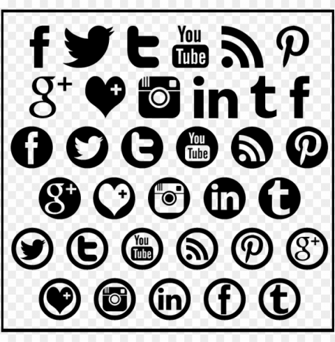 jpg free download g vector social media icon - black social media logo PNG images with transparent canvas assortment