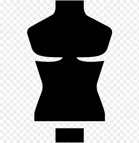 jpg library dummy filled icon download - woman torso silhouette Free PNG images with transparency collection