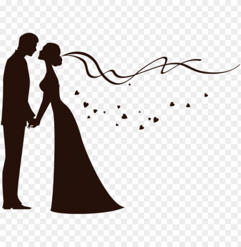jpg free stock couples page okoliczno ciowe pinterest - bride and groom silhouette PNG Isolated Object with Clarity