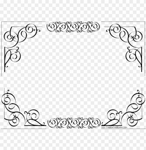 jpg freeuse library certificate border templates - sample border design for certificate PNG images for banners