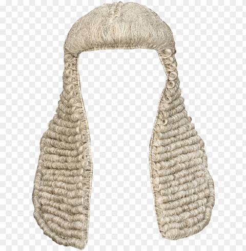 judge wig - judges wi Transparent Background PNG Isolated Design