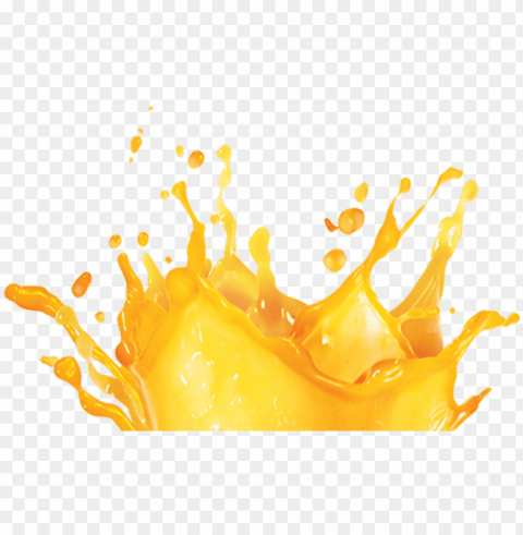juice image hd - yellow water splash PNG Isolated Subject on Transparent Background
