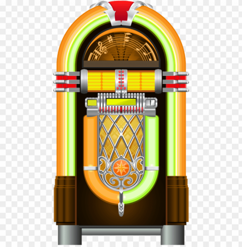 jukebox vintage wall sticker - 1950s jukebox PNG images with no background essential PNG transparent with Clear Background ID 3aabab78