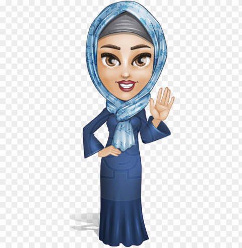 jumanah as a silver pearl female arab - arab character vector too Transparent PNG images for printing