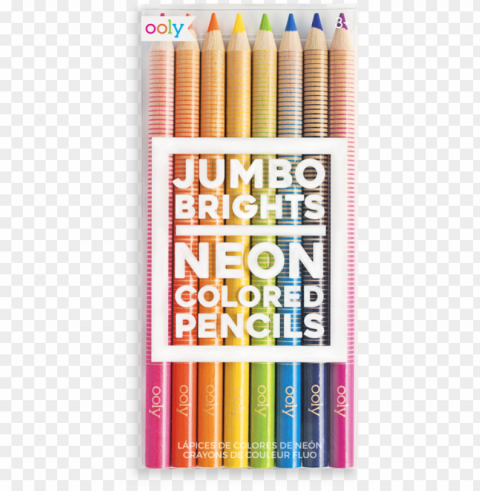 jumbo brights neon colored pencils - jumbo brights neon colored pencils set of 8 Free PNG images with transparent layers compilation