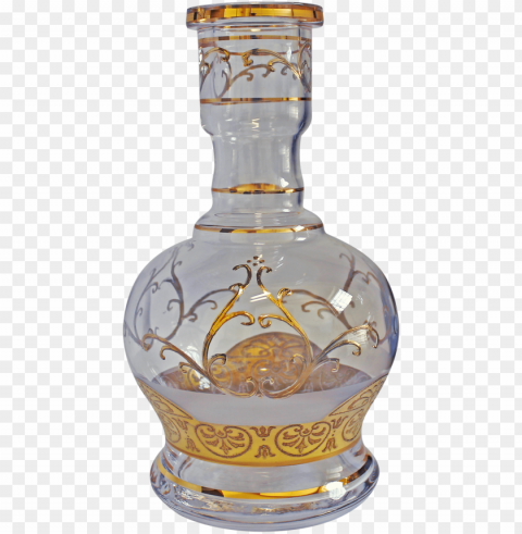 jumbo médio jateado transparente arabesco - glass bottle PNG transparent photos extensive collection