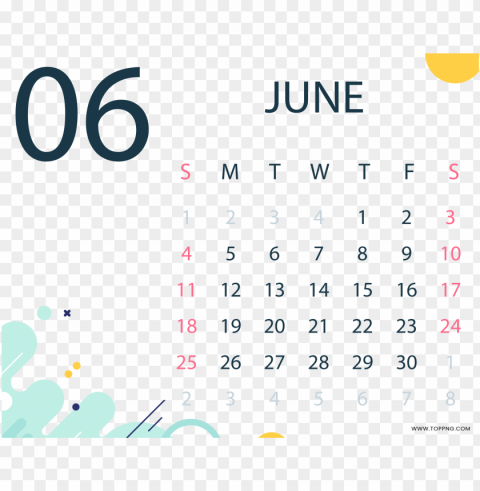 June 2023 Calendar file Clear pics PNG
