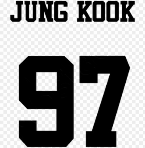 jungkook 97 - aunt squad poster print landscape - a2 165 x 234 Isolated Object with Transparent Background in PNG