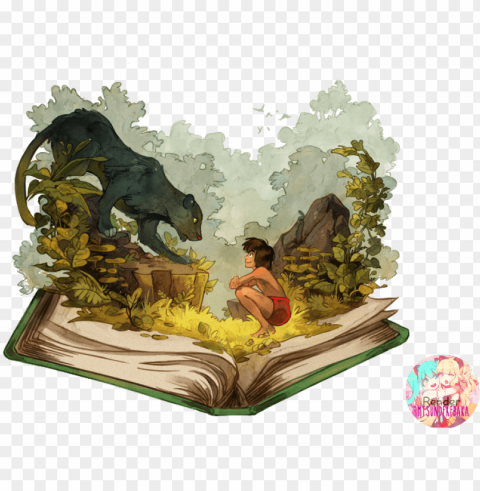 jungle book PNG Image Isolated on Clear Backdrop
