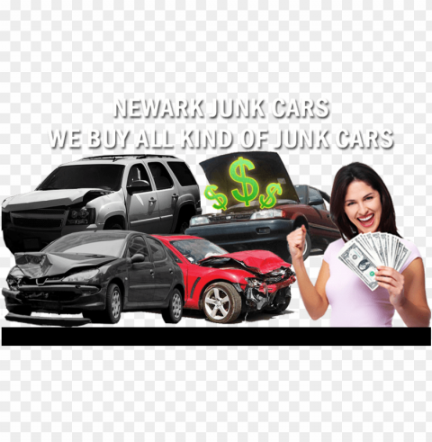 junk cars Transparent PNG graphics assortment
