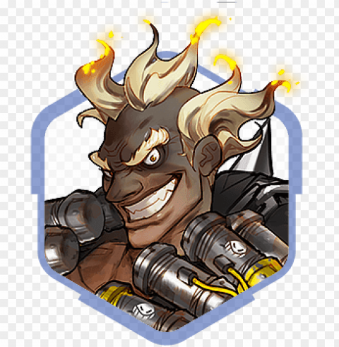 junkrat - junkrat ico Isolated Illustration on Transparent PNG