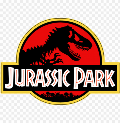 jurassic park logo Isolated Artwork on HighQuality Transparent PNG