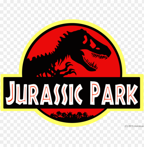 jurassic park logo Isolated Character in Clear Background PNG