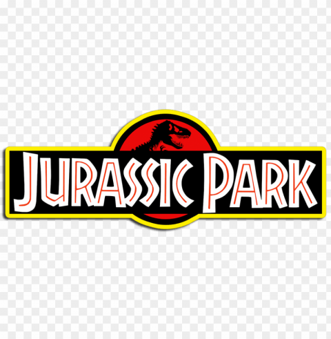 jurassic park logo Isolated Character in Transparent PNG