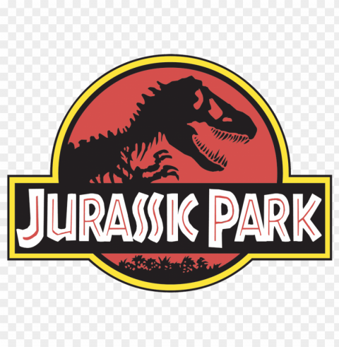 jurassic park logo Isolated Element in HighResolution Transparent PNG